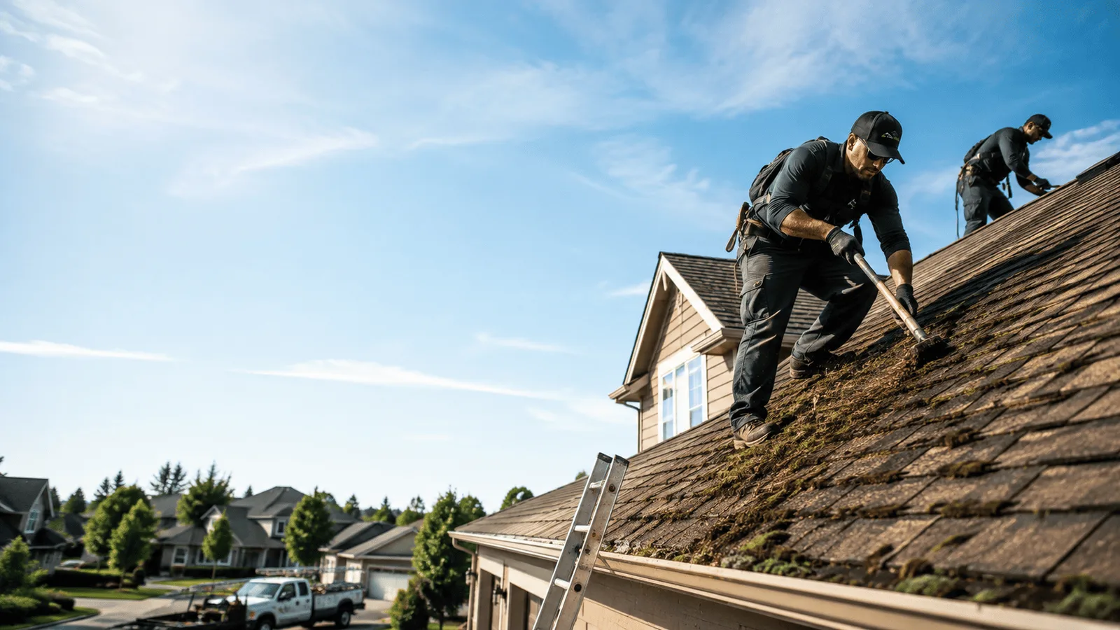 Roof Moss Removal in Salina, KS near me